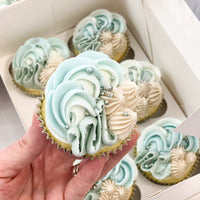 Seafoam Cupcakes