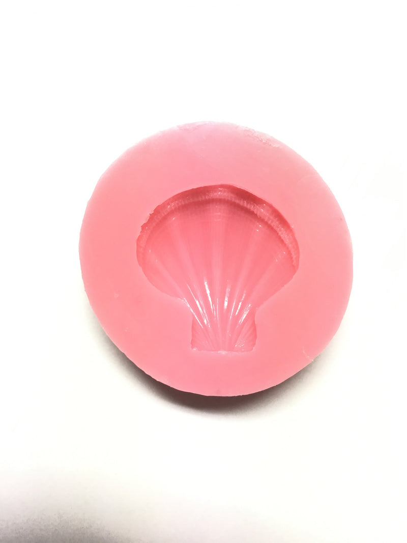 Silicone Mould - Clam Shell 40mm