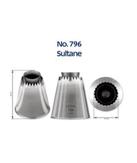 Stainless Steel Piping Nozzle - X-Large Sultane #796