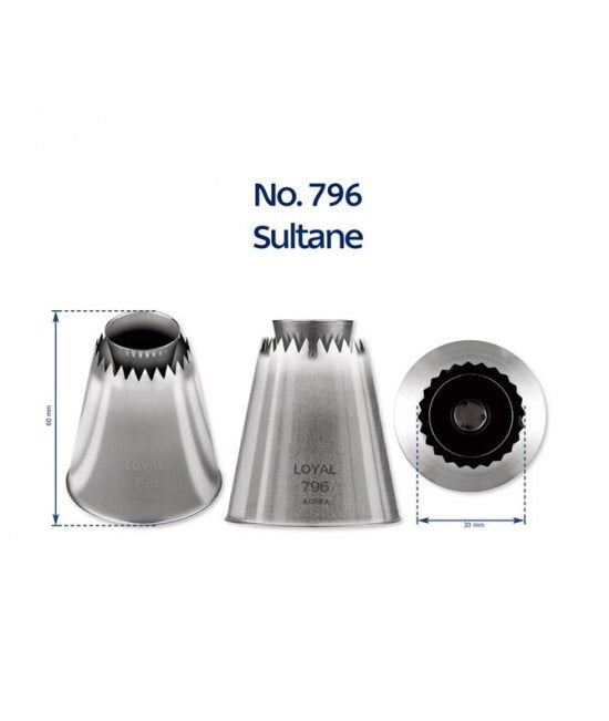 Stainless Steel Piping Nozzle - Sultane #796