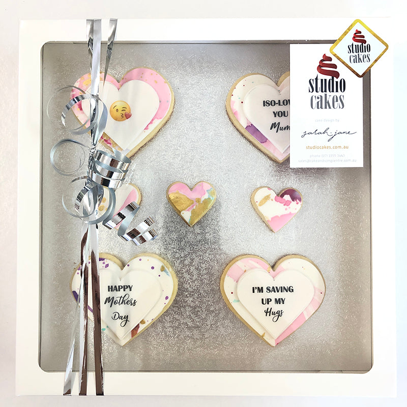 Cookiegram Hearts - Edible Messages