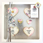 Cookiegram - Custom Heart Message Box