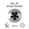 Stainless Steel Piping Nozzle - Drop Flower #2F
