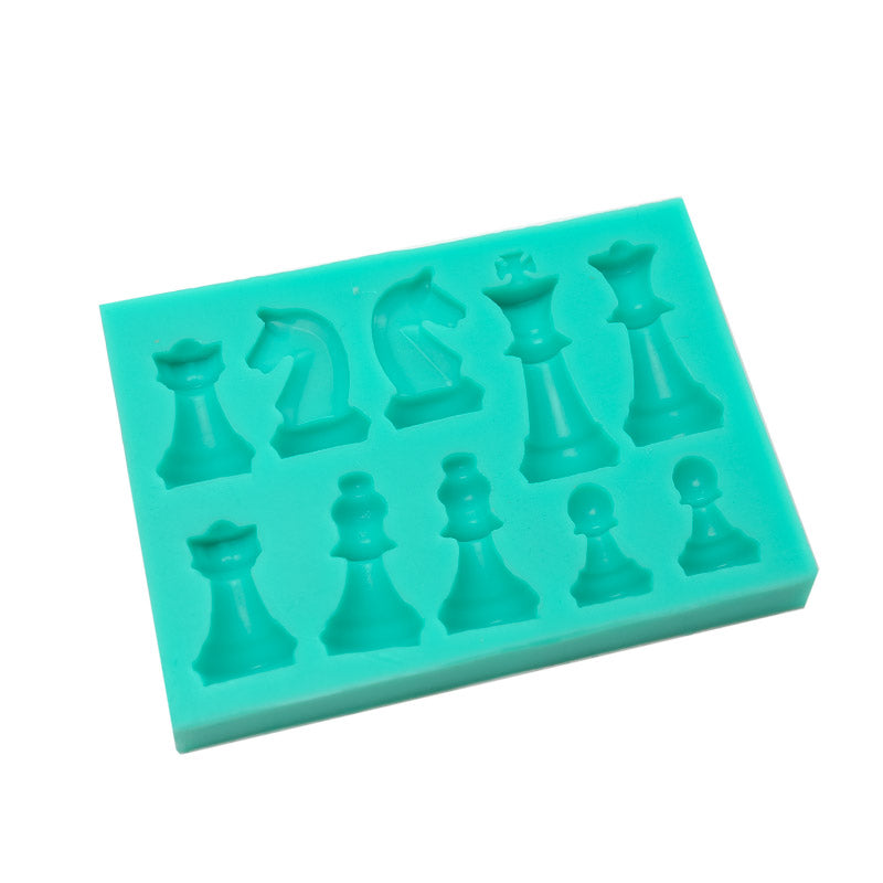 Silicone Mould - Chess Pieces