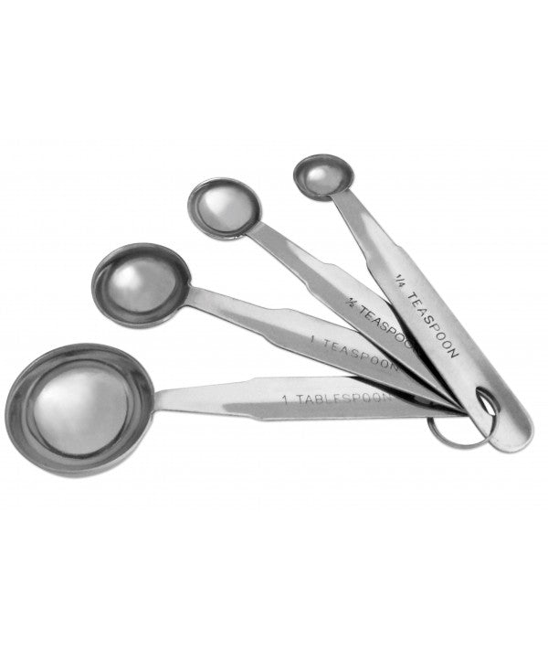 Measuring Spoons 4 Piece Stainless steel set