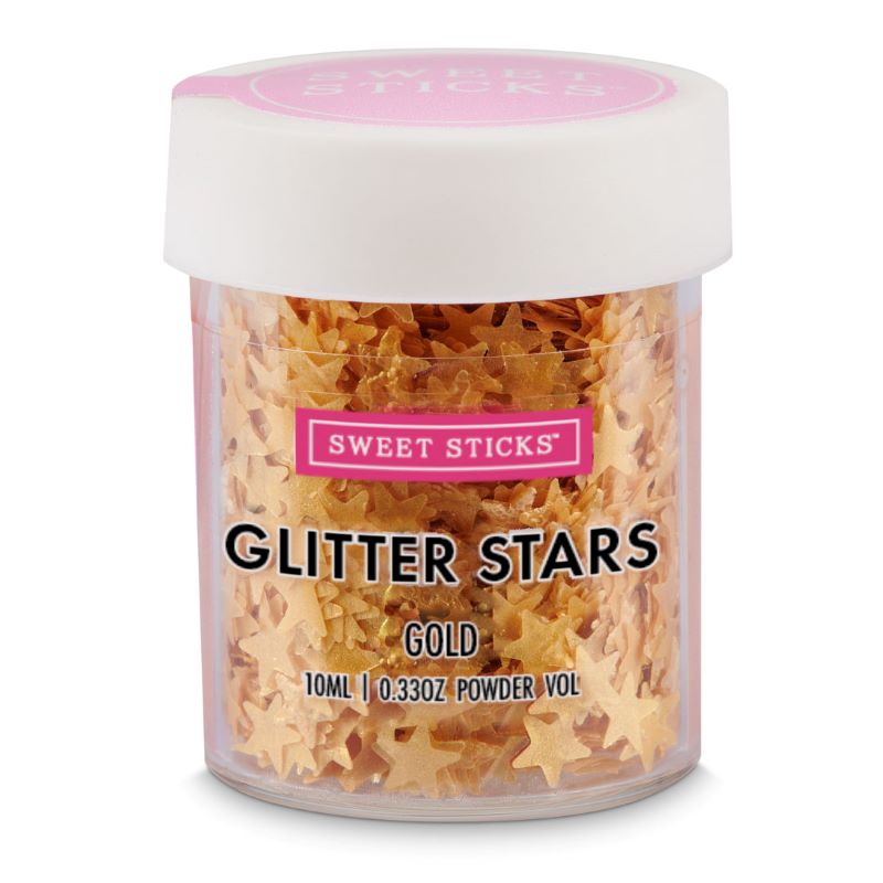 Glitter Stars - Gold